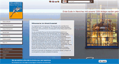 Desktop Screenshot of joh-albrecht.com